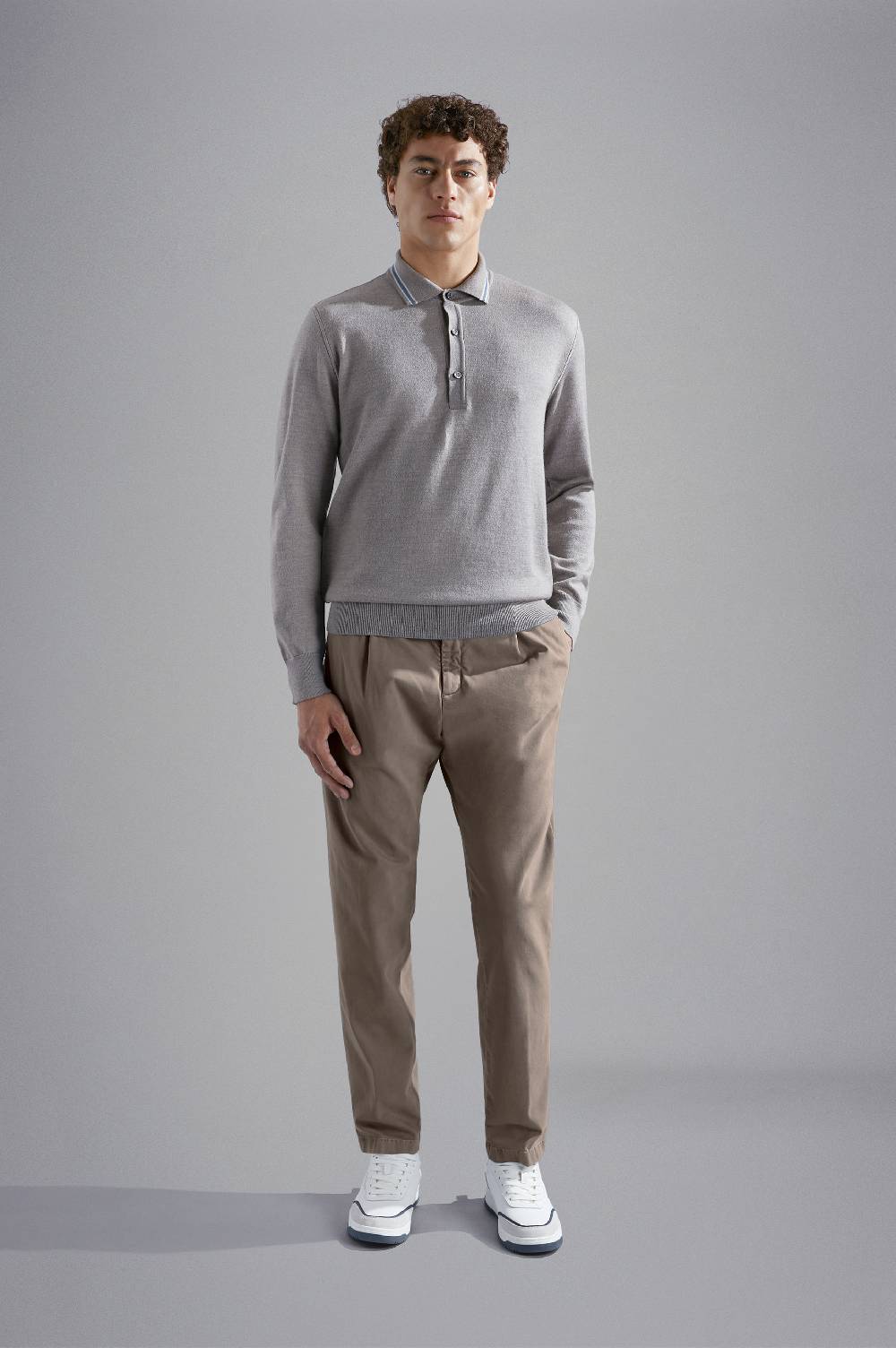 Paul & Shark Pantalone Con Coulisse In Soft Touch Twill Paul & Shark