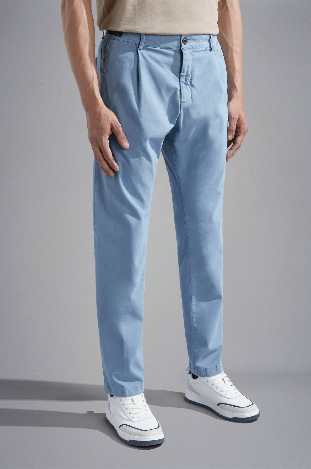 Paul & Shark Pantalone con coulisse in Soft Touch Twill Paul & Shark