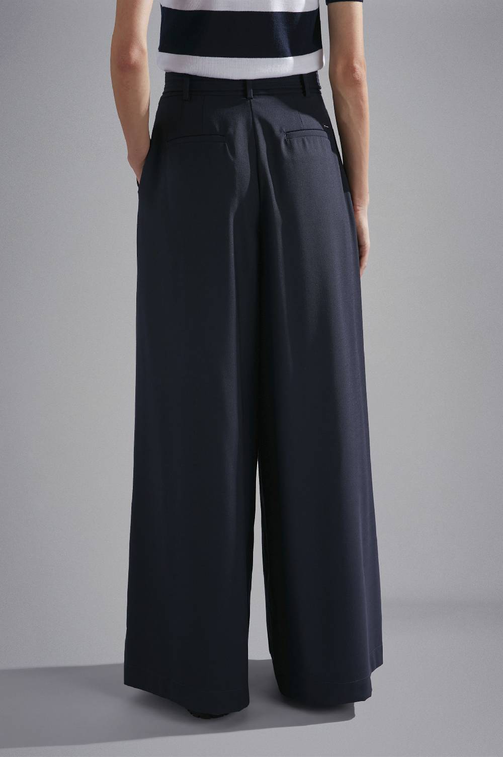 Paul & Shark Pantalone Lana Tecnica Stretch Con Cintura Paul & Shark