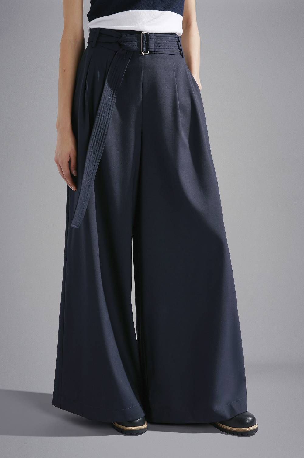 Paul & Shark Pantalone lana tecnica Stretch con cintura Paul & Shark