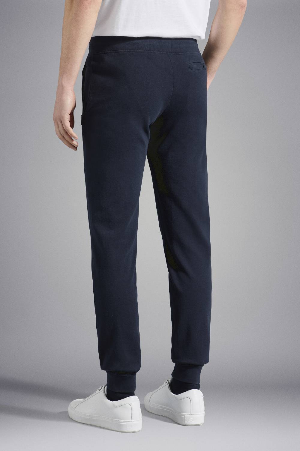 Paul & Shark Pantalone Sportivo In Cotone Con Badge Iconico Paul & Shark