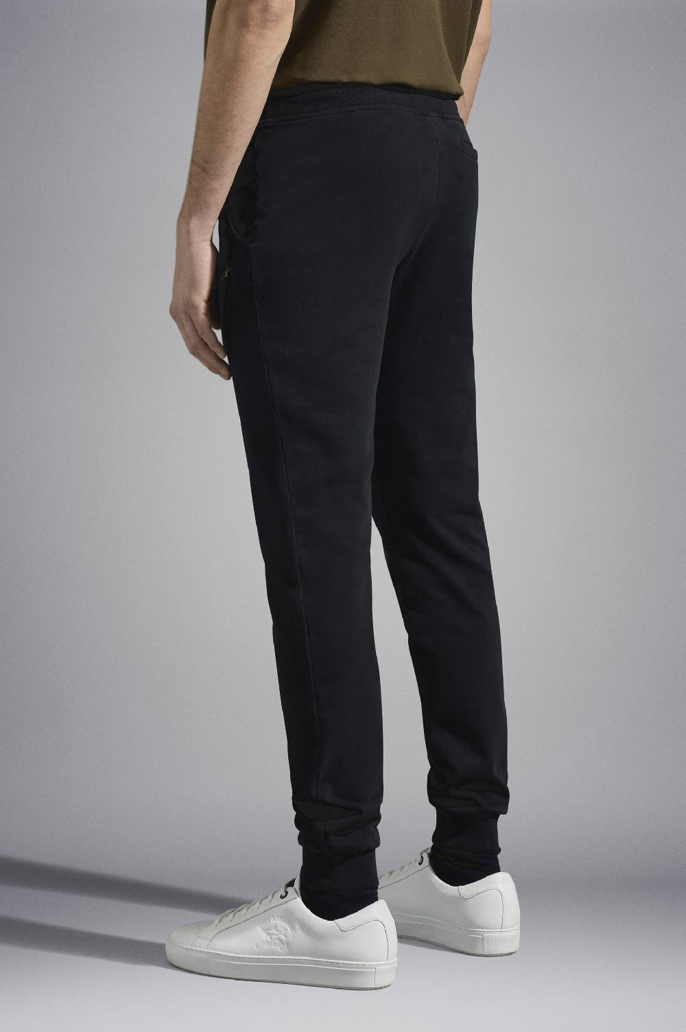 Paul & Shark Pantalone Sportivo In Cotone Con Badge Iconico Paul & Shark