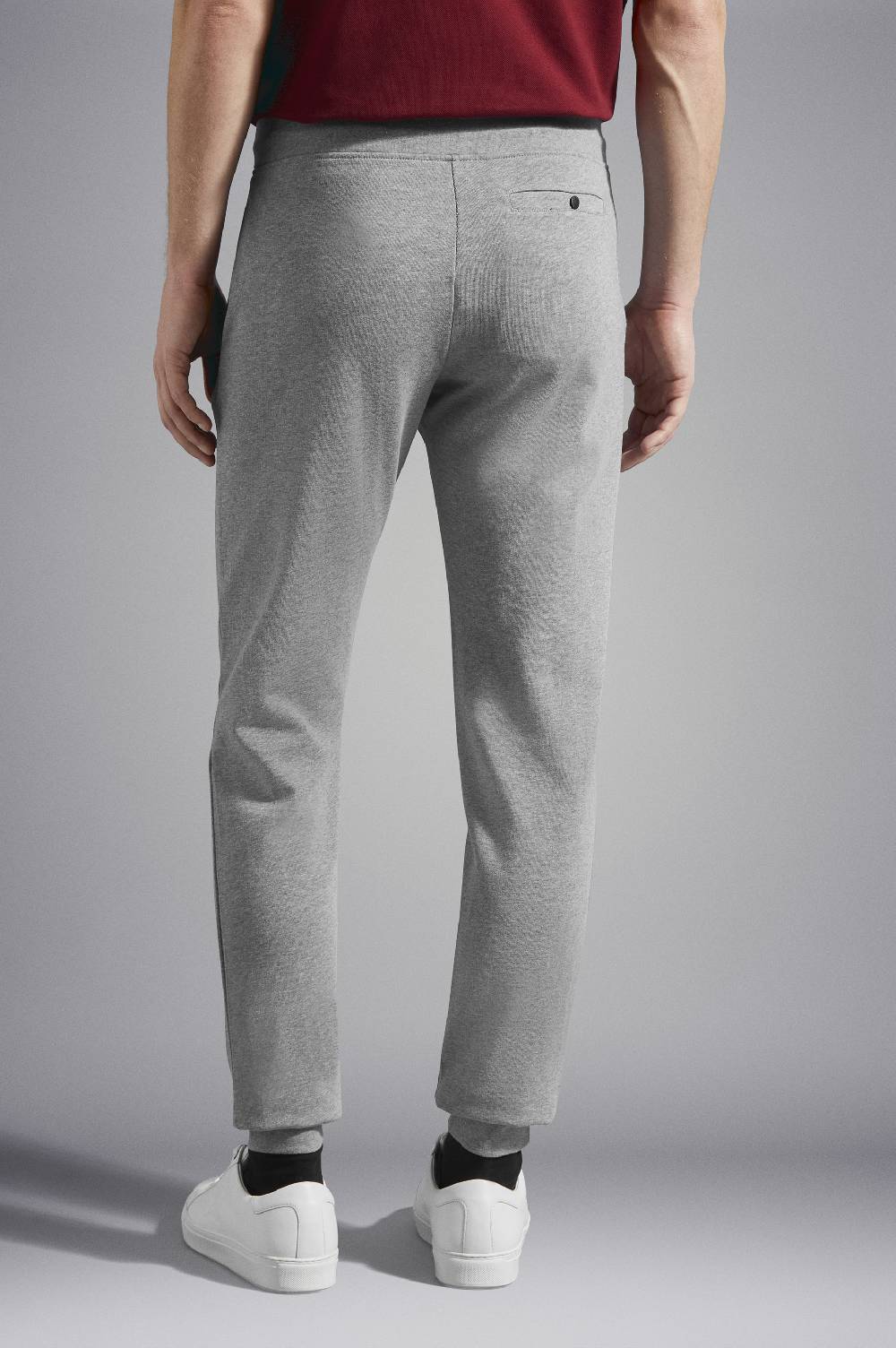 Paul & Shark Pantalone Sportivo In Cotone Con Badge Iconico Paul & Shark