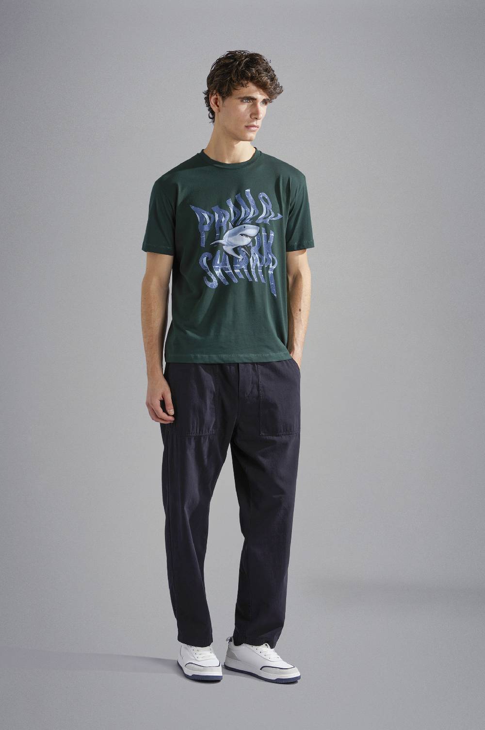 Paul & Shark Pantalone Sportivo In Cotone E Cashmere Paul & Shark