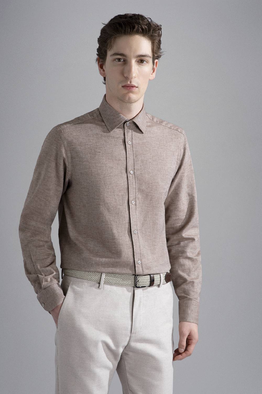 Paul & Shark Camicia in cotone e lino Paul & Shark