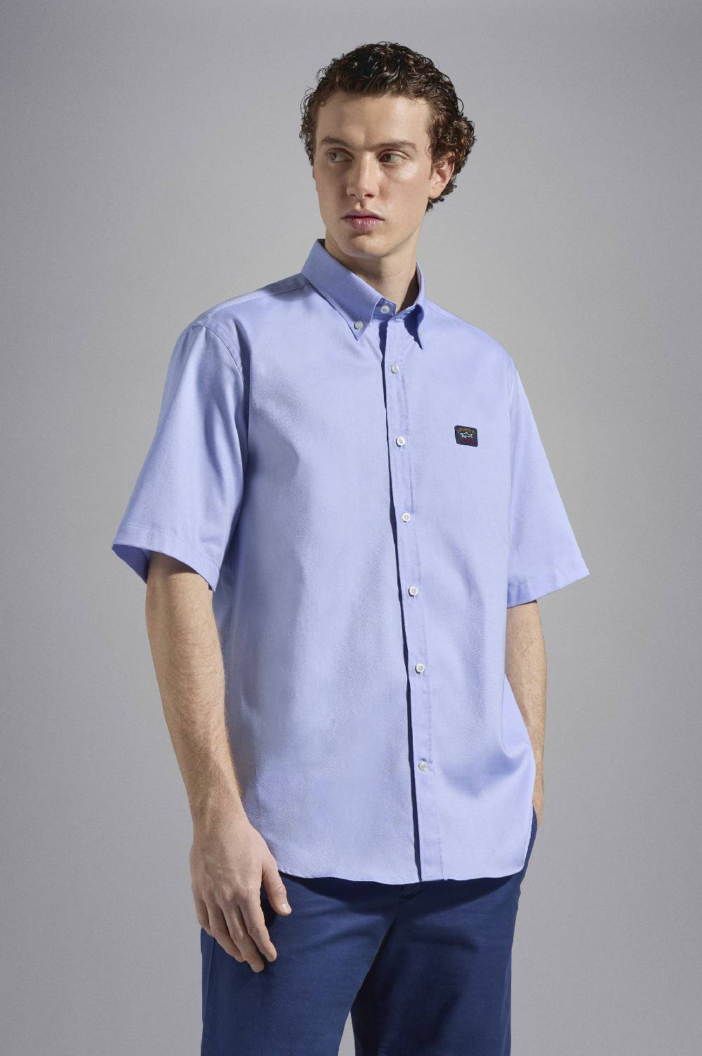 Paul & Shark Camicia in Cotone Oxford Paul & Shark