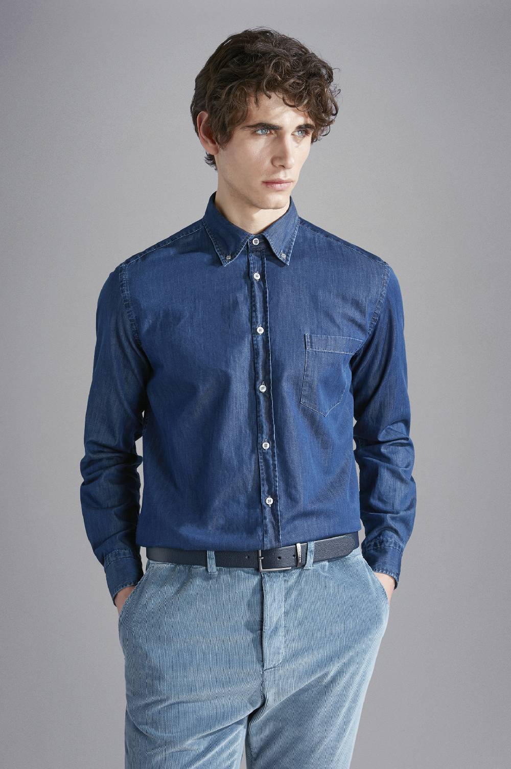 Paul & Shark Camicia in Denim Paul & Shark