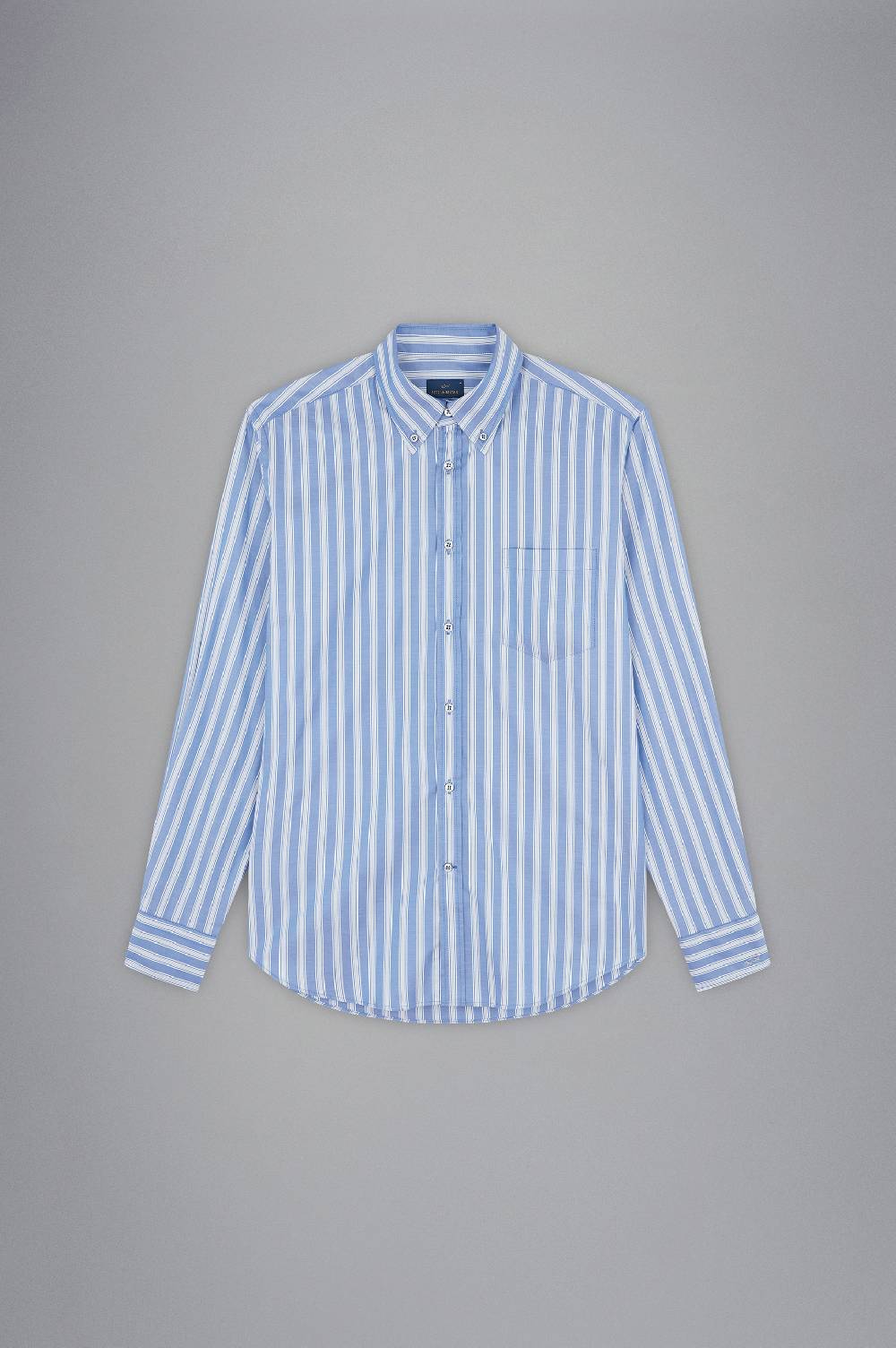 Paul & Shark Camicia In Raso Di Cotone Paul & Shark