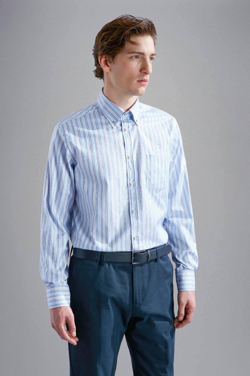 Paul & Shark Camicia in raso di cotone Paul & Shark