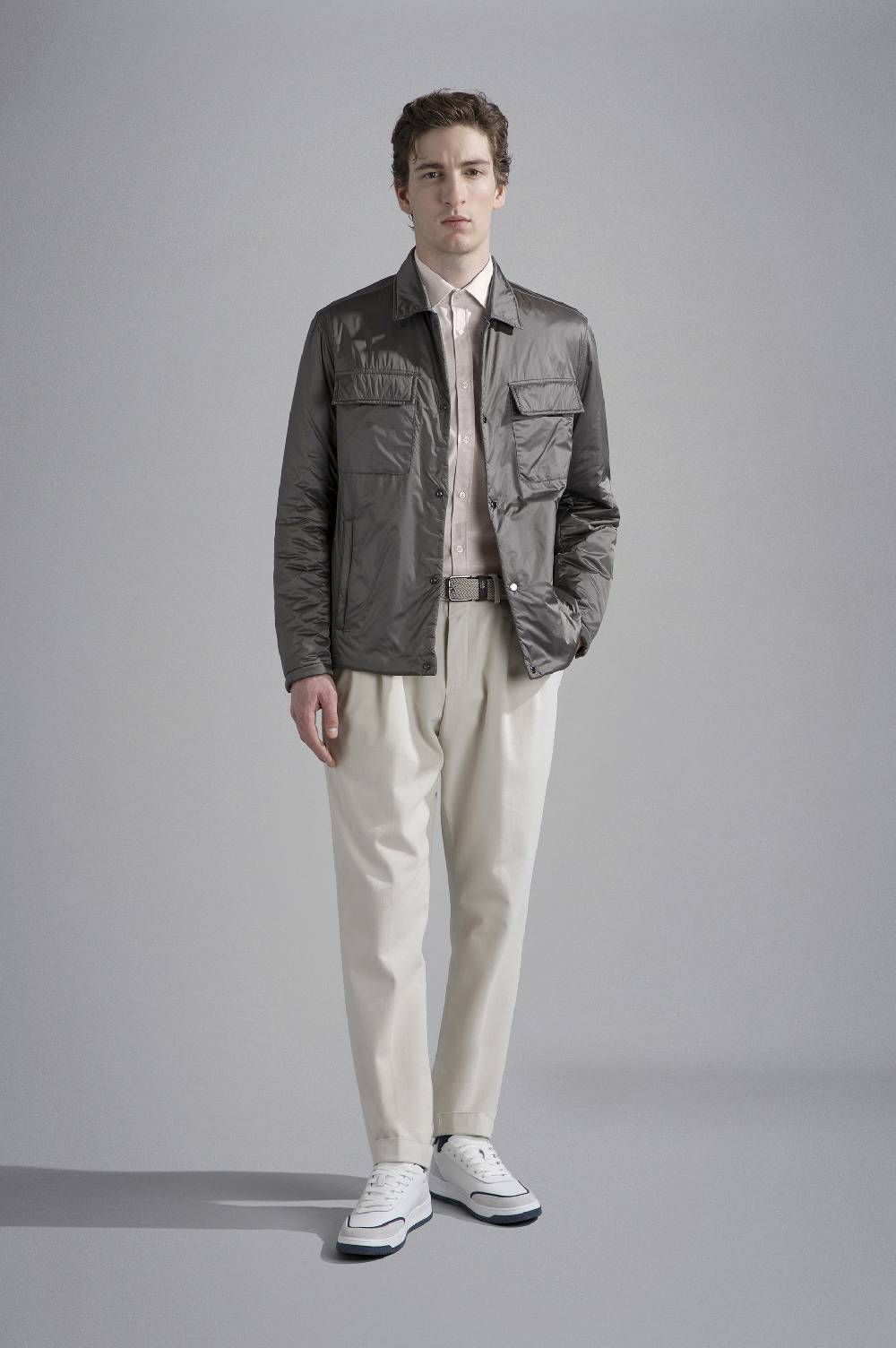 Paul & Shark Camicia In Twill Di Cotone Paul & Shark