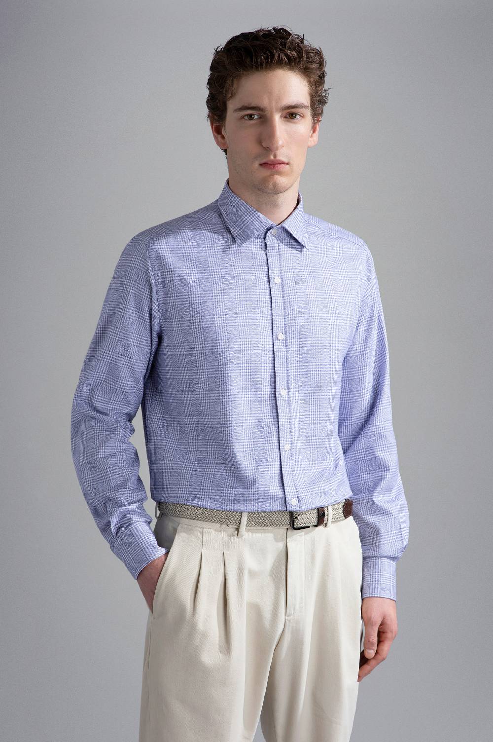 Paul & Shark Camicia in twill di cotone Paul & Shark