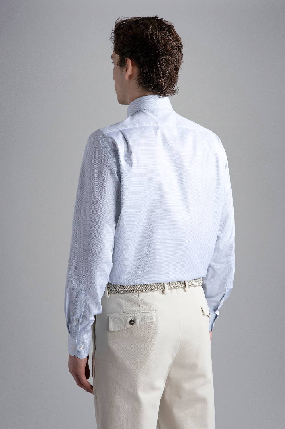 Paul & Shark Camicia In Twill Di Cotone Paul & Shark