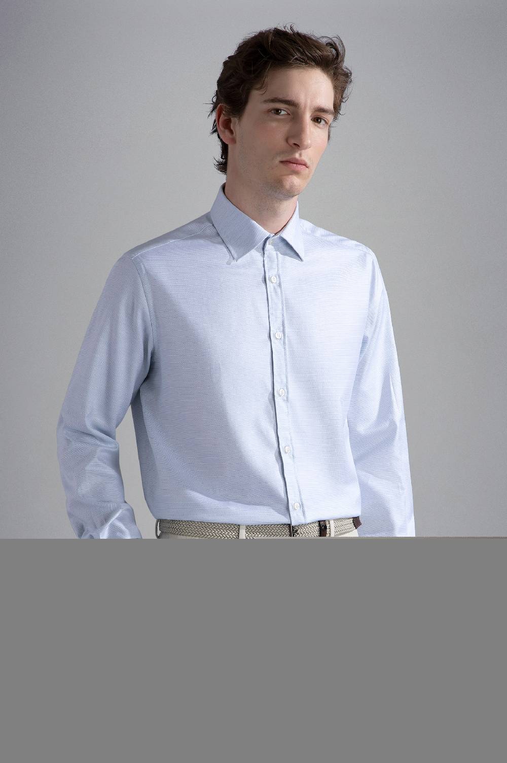 Paul & Shark Camicia in twill di cotone Paul & Shark