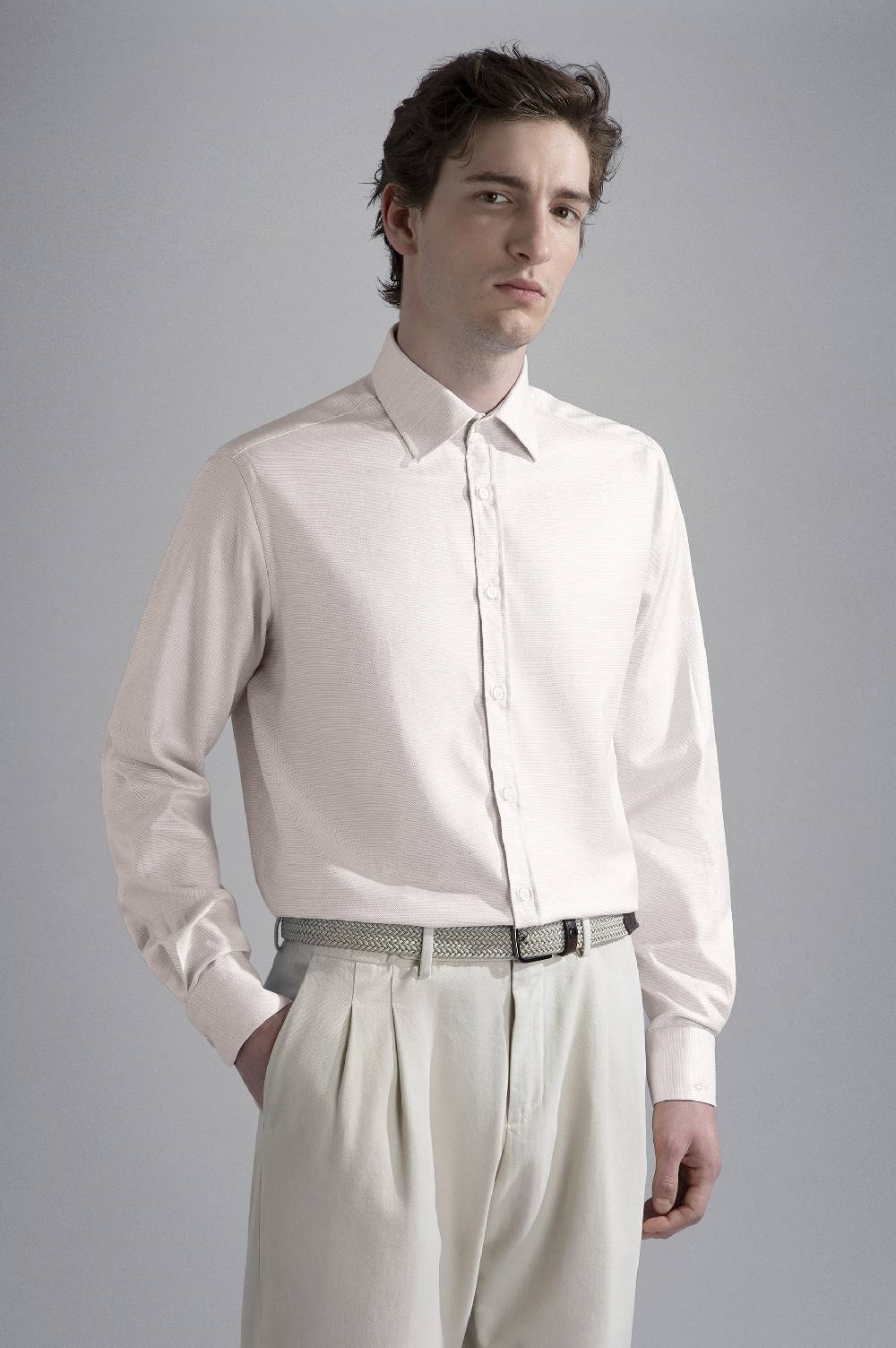 Paul & Shark Camicia in twill di cotone Paul & Shark