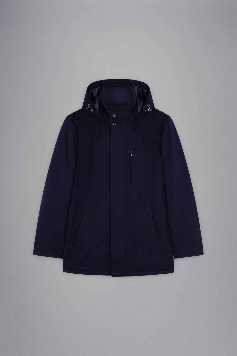 Paul & Shark Car Coat In Cashmere Paul & Shark
