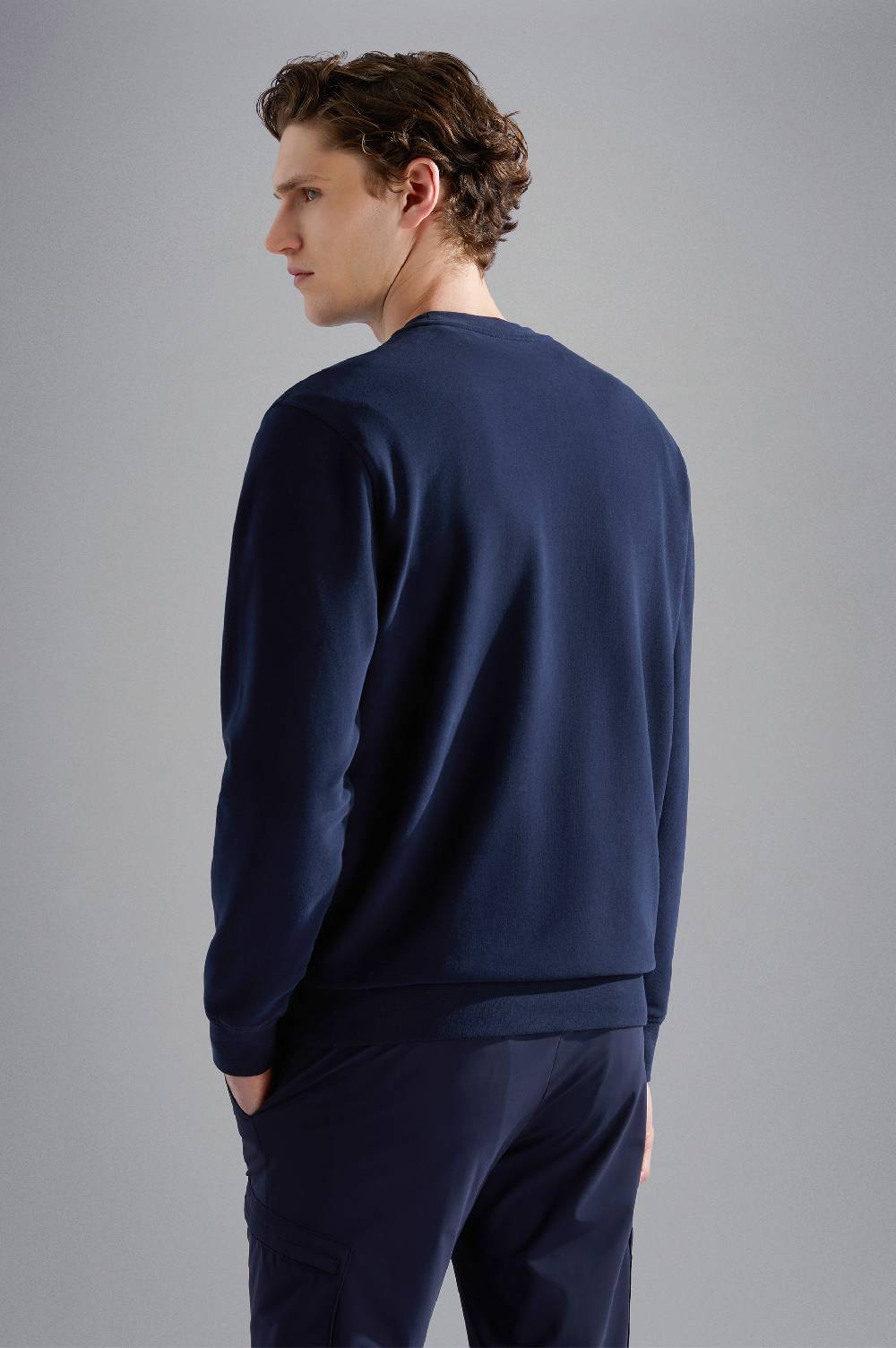 Paul & Shark Felpa In Cotone Con Stampe Paul & Shark