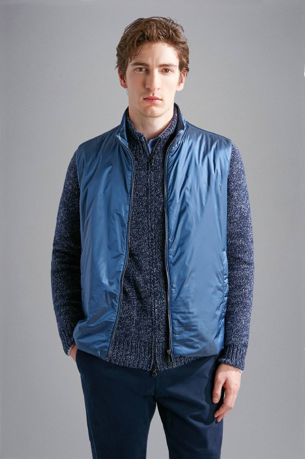 Paul & Shark Gilet in nylon cangiante Paul & Shark