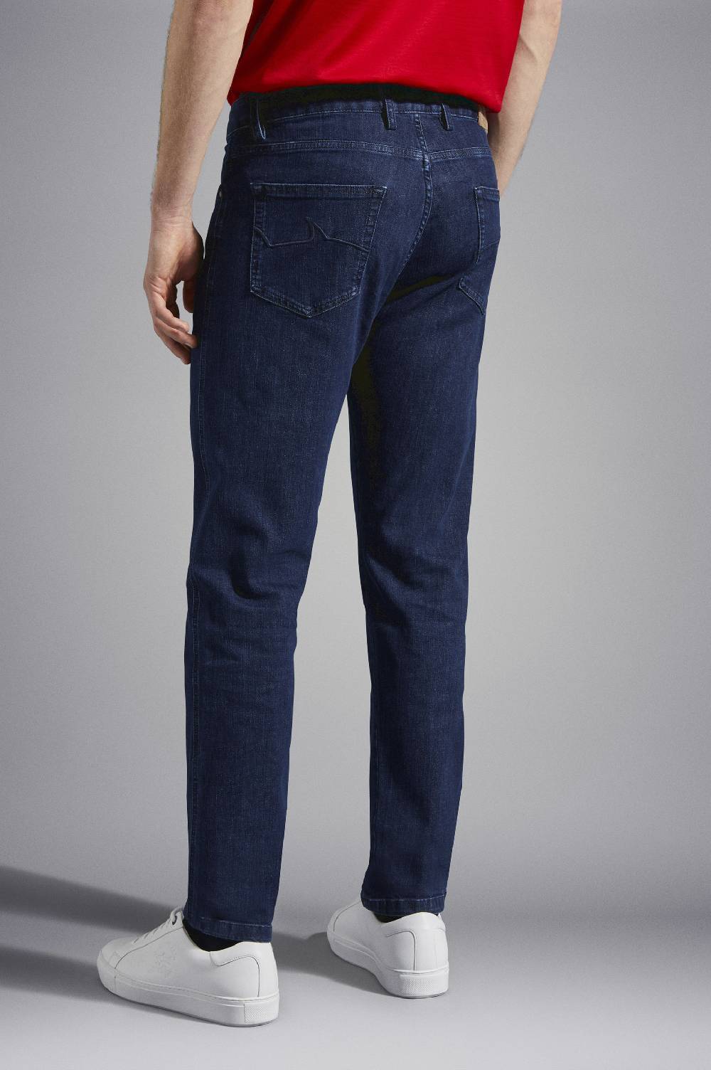 Paul & Shark Jeans 5 Tasche In Cotone Paul & Shark