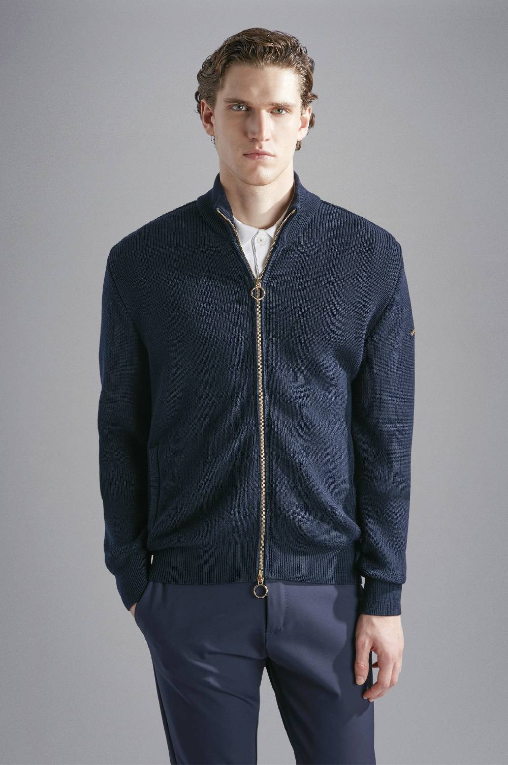 Paul & Shark Maglia a coste in lana Paul & Shark