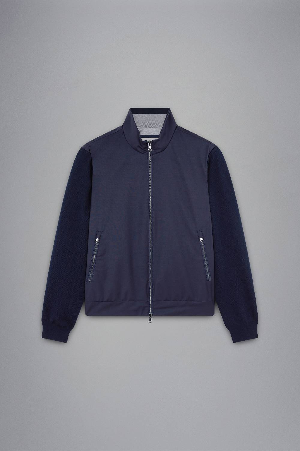 Paul & Shark Maglia Hybrid In Lana Paul & Shark