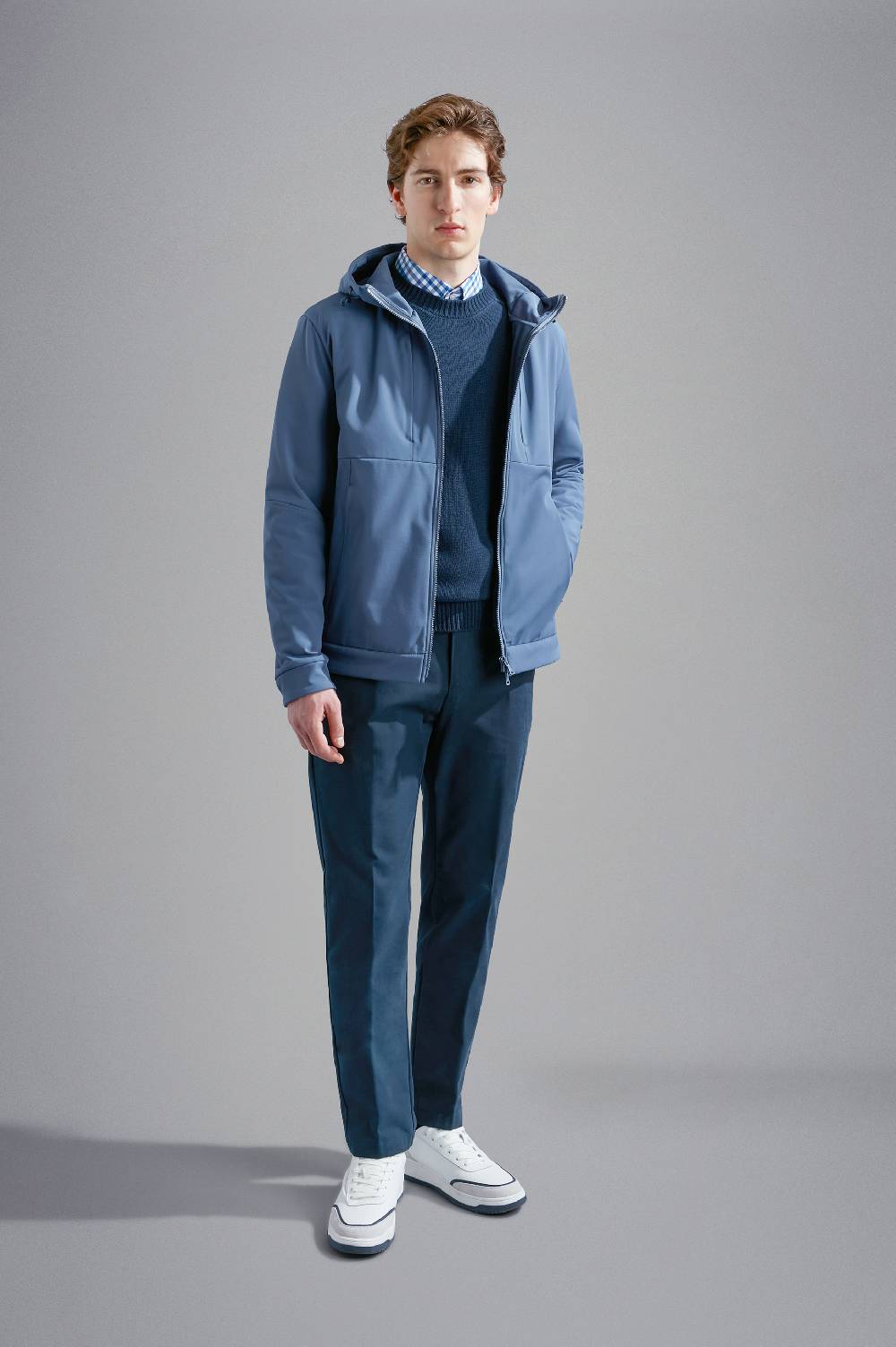 Paul & Shark Maglia In Re-Wool Tinto Capo Paul & Shark