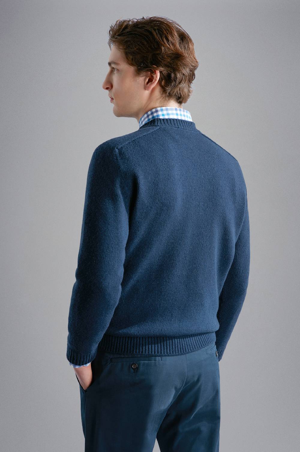 Paul & Shark Maglia In Re-Wool Tinto Capo Paul & Shark