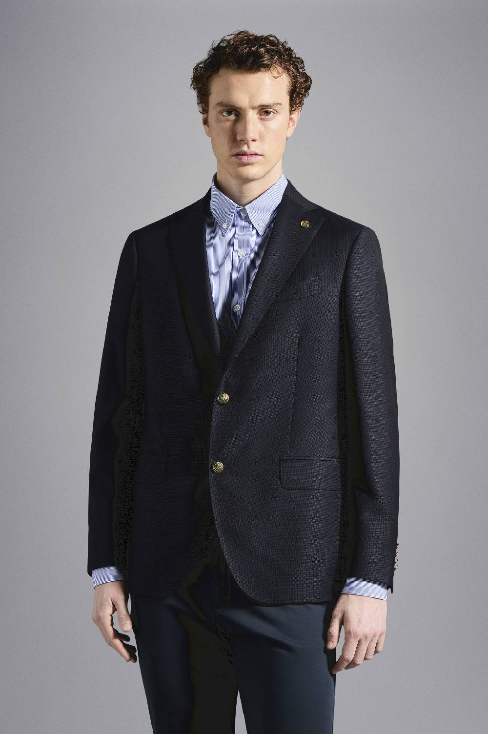 Paul & Shark Navy Blazer di lana leggera Paul & Shark