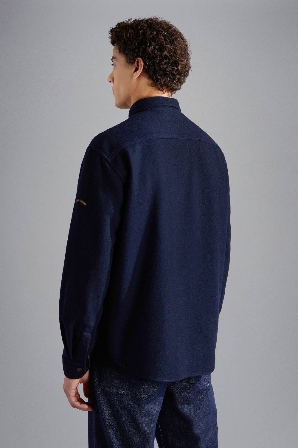 Paul & Shark Overshirt In Lana Paul & Shark