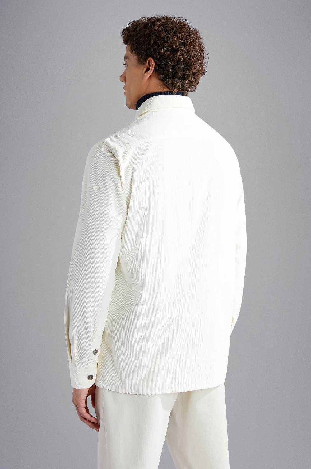 Paul & Shark Overshirt In Velluto Paul & Shark