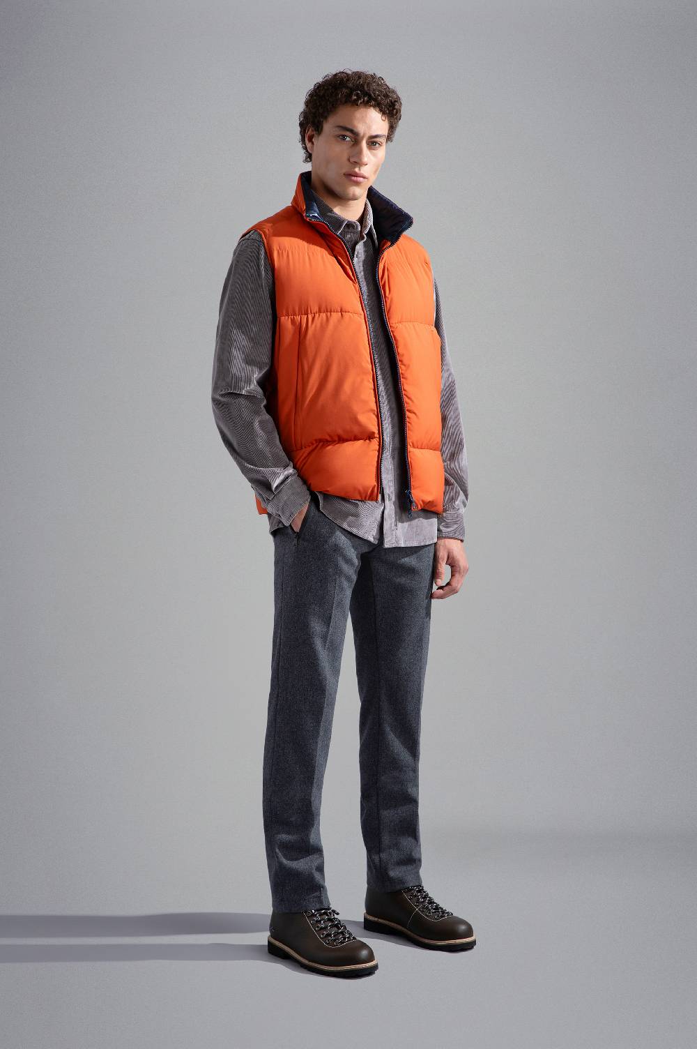 Paul & Shark Overshirt In Velluto Paul & Shark