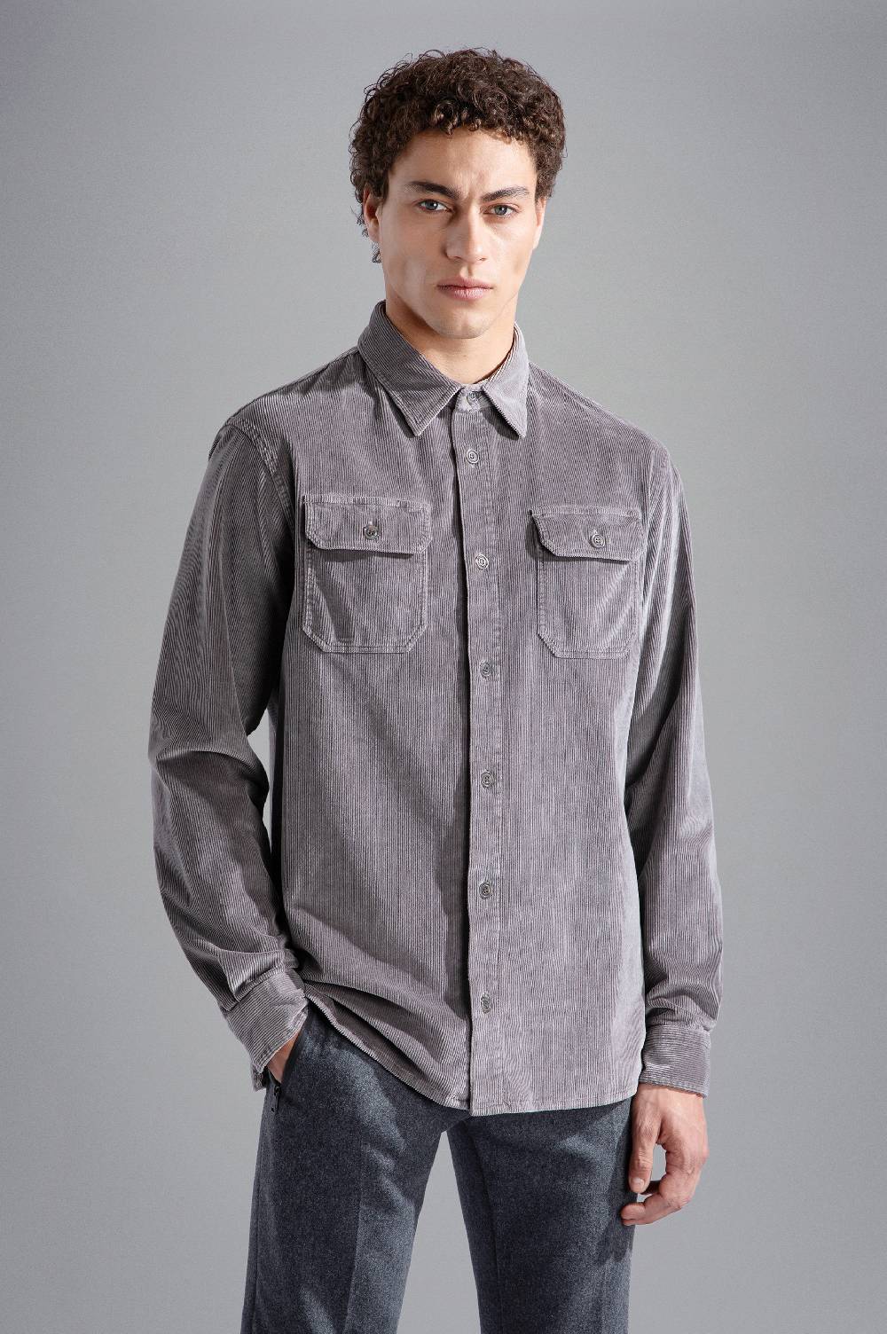 Paul & Shark Overshirt in velluto Paul & Shark