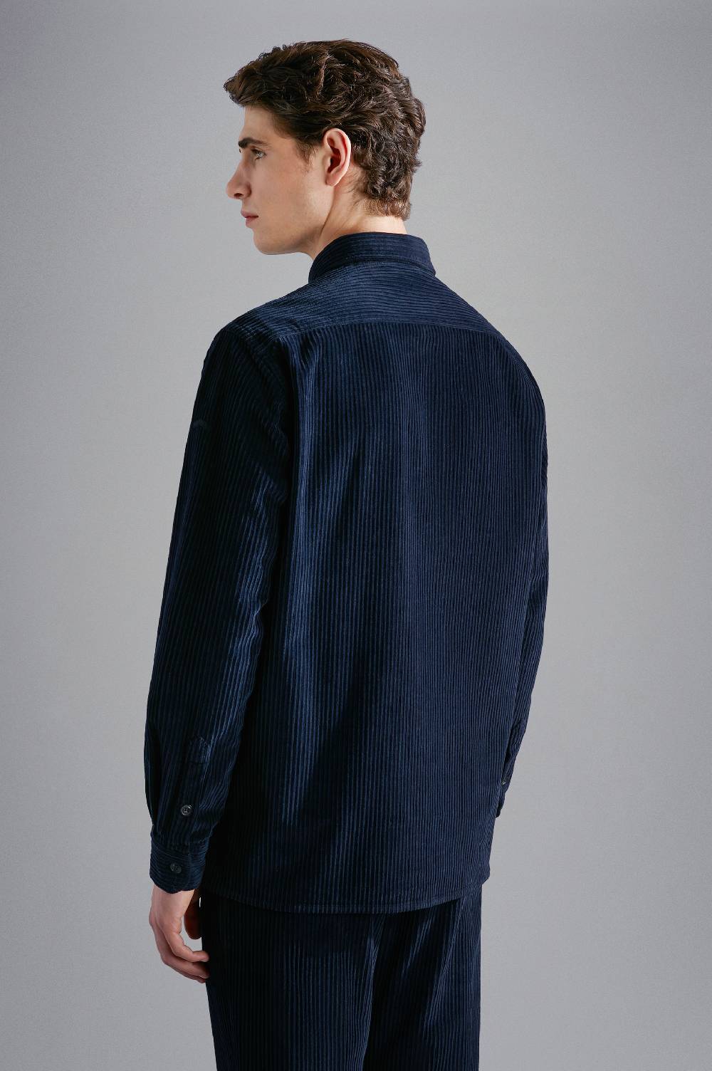 Paul & Shark Overshirt In Velluto Paul & Shark