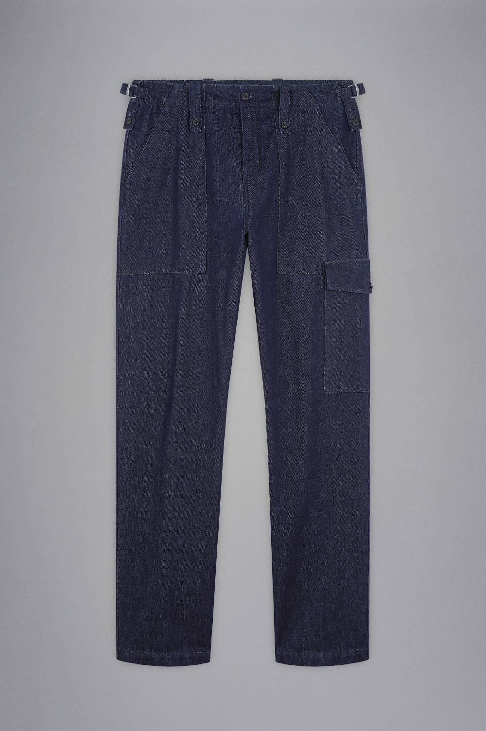 Paul & Shark Pantalone Cargo In Denim Paul & Shark
