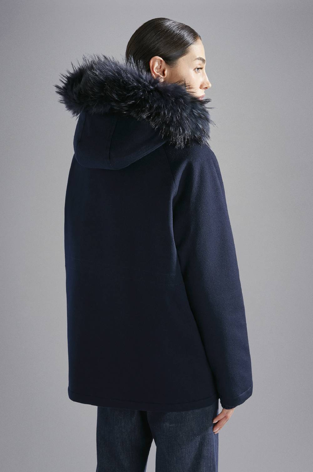 Paul & Shark Parka In Cashmere Paul & Shark