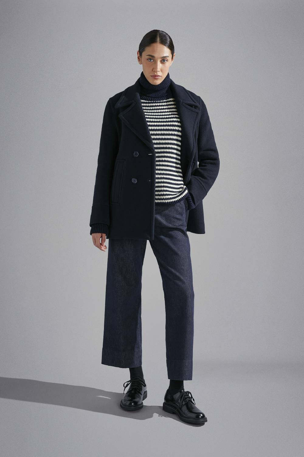 Paul & Shark Peacoat In Re-Wool Paul & Shark