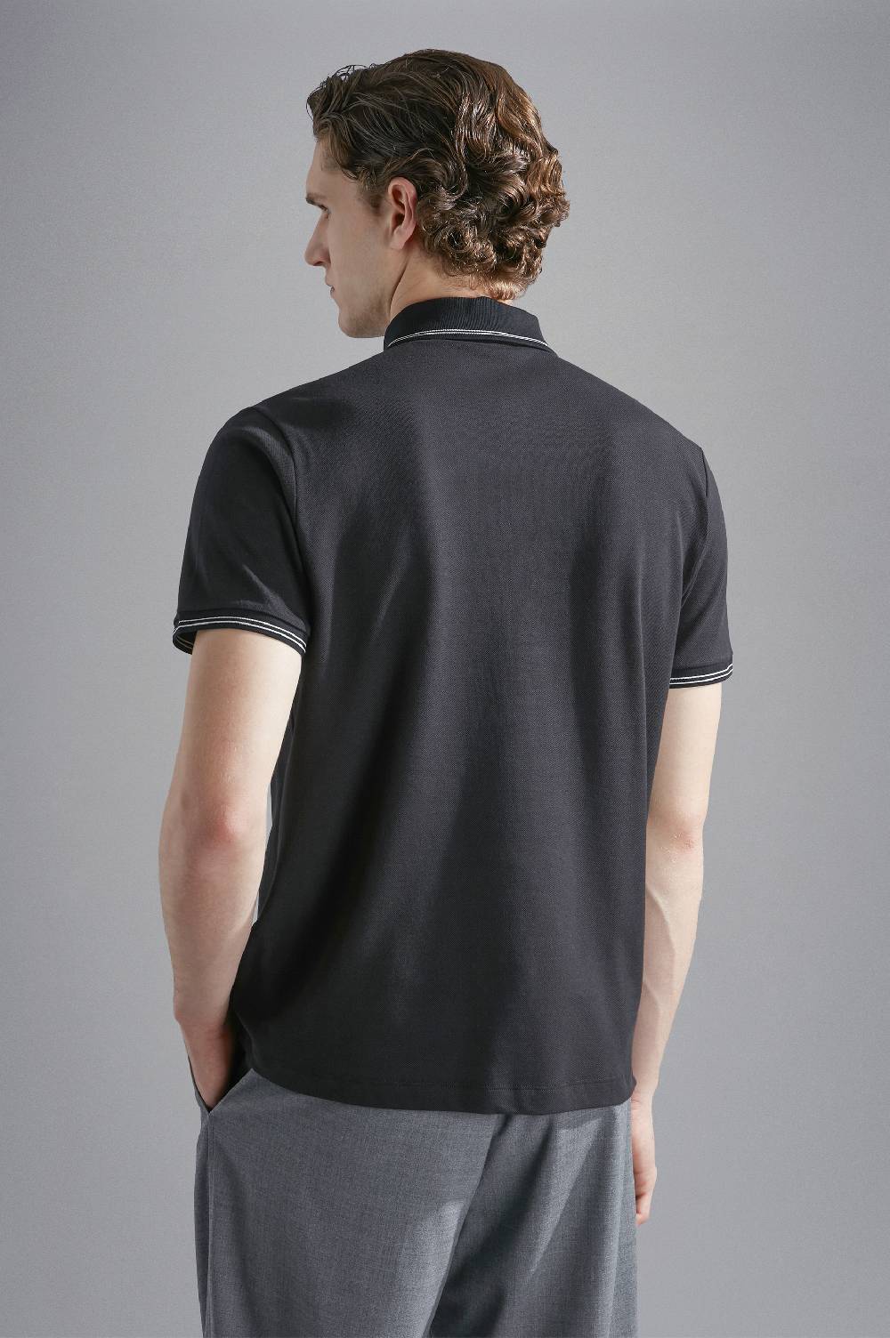 Paul & Shark Polo In Cotone Jaspé Piqué Paul & Shark