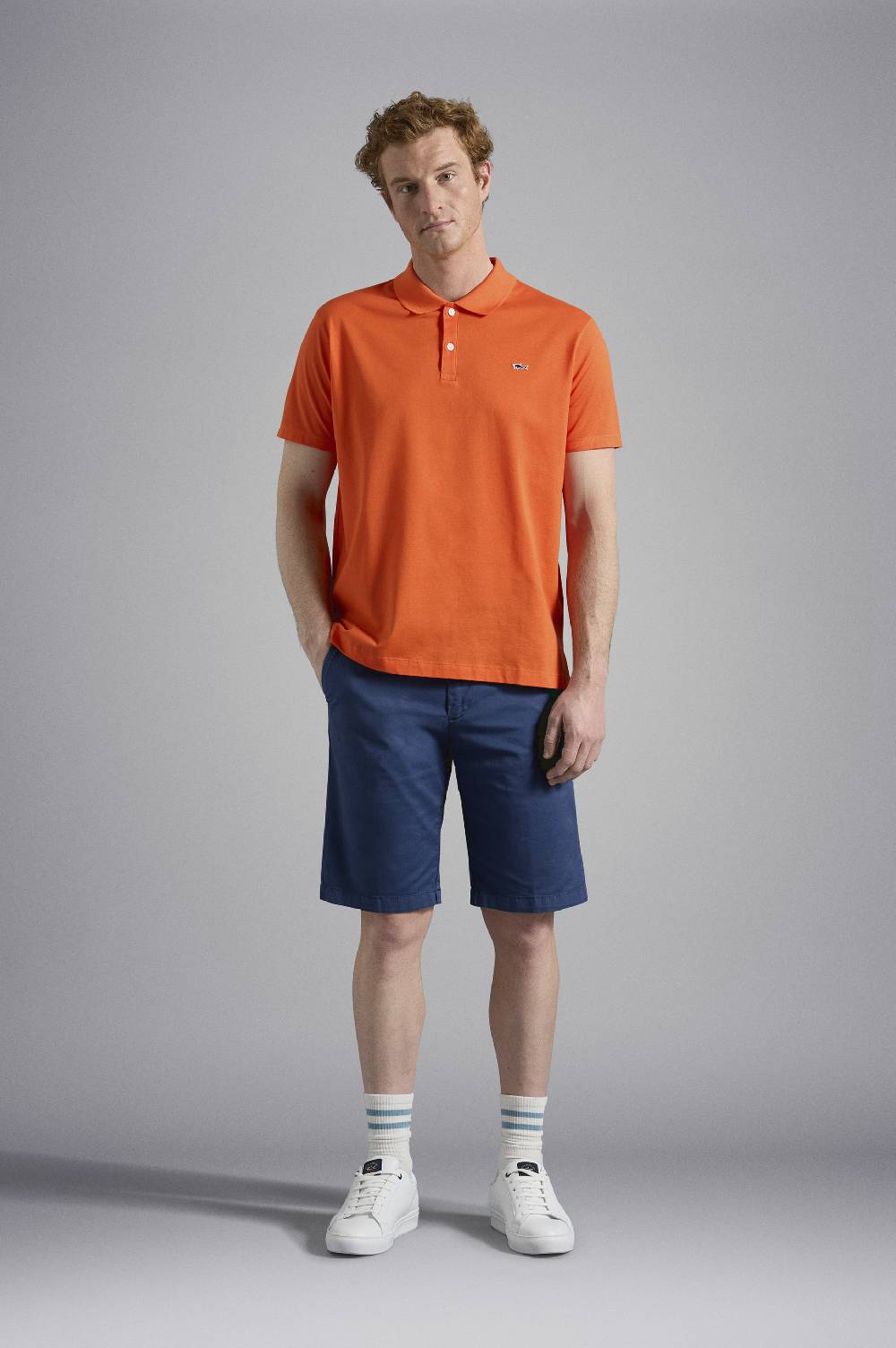 Paul & Shark Polo In Cotone Piqué Paul & Shark