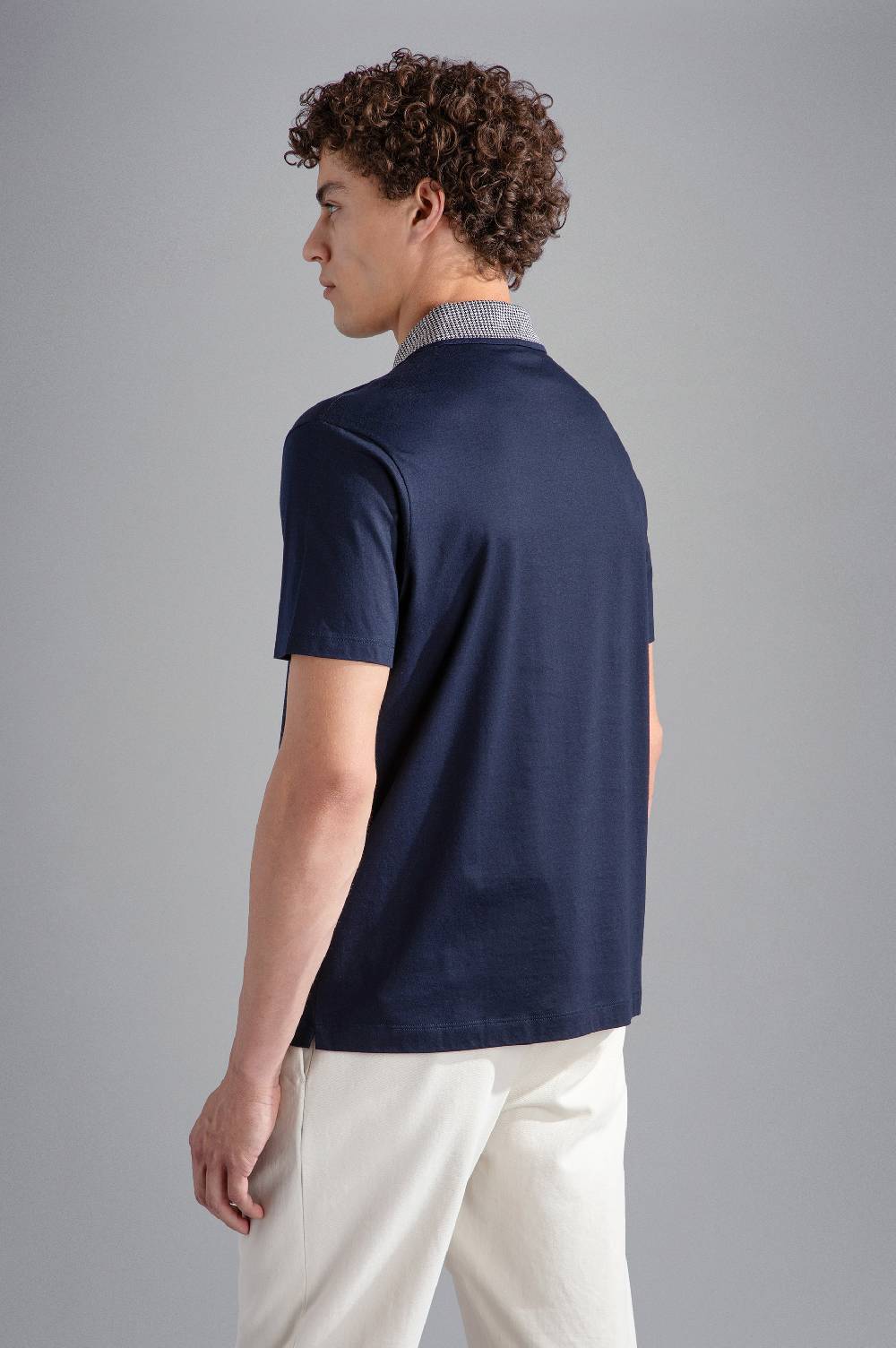 Paul & Shark Polo In Cotone Tencel Paul & Shark