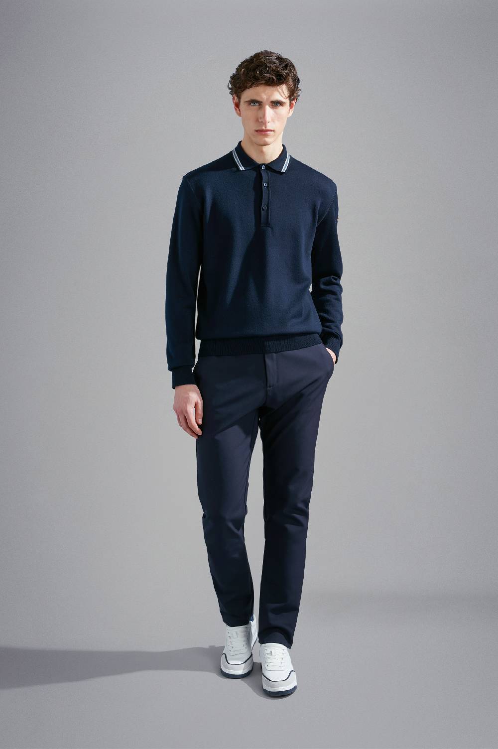 Paul & Shark Polo In Lana Paul & Shark