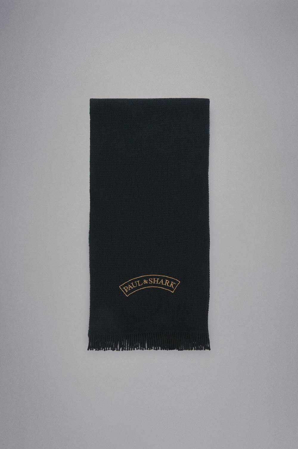 Paul & Shark Sciarpa in lana con ricamo Paul & Shark