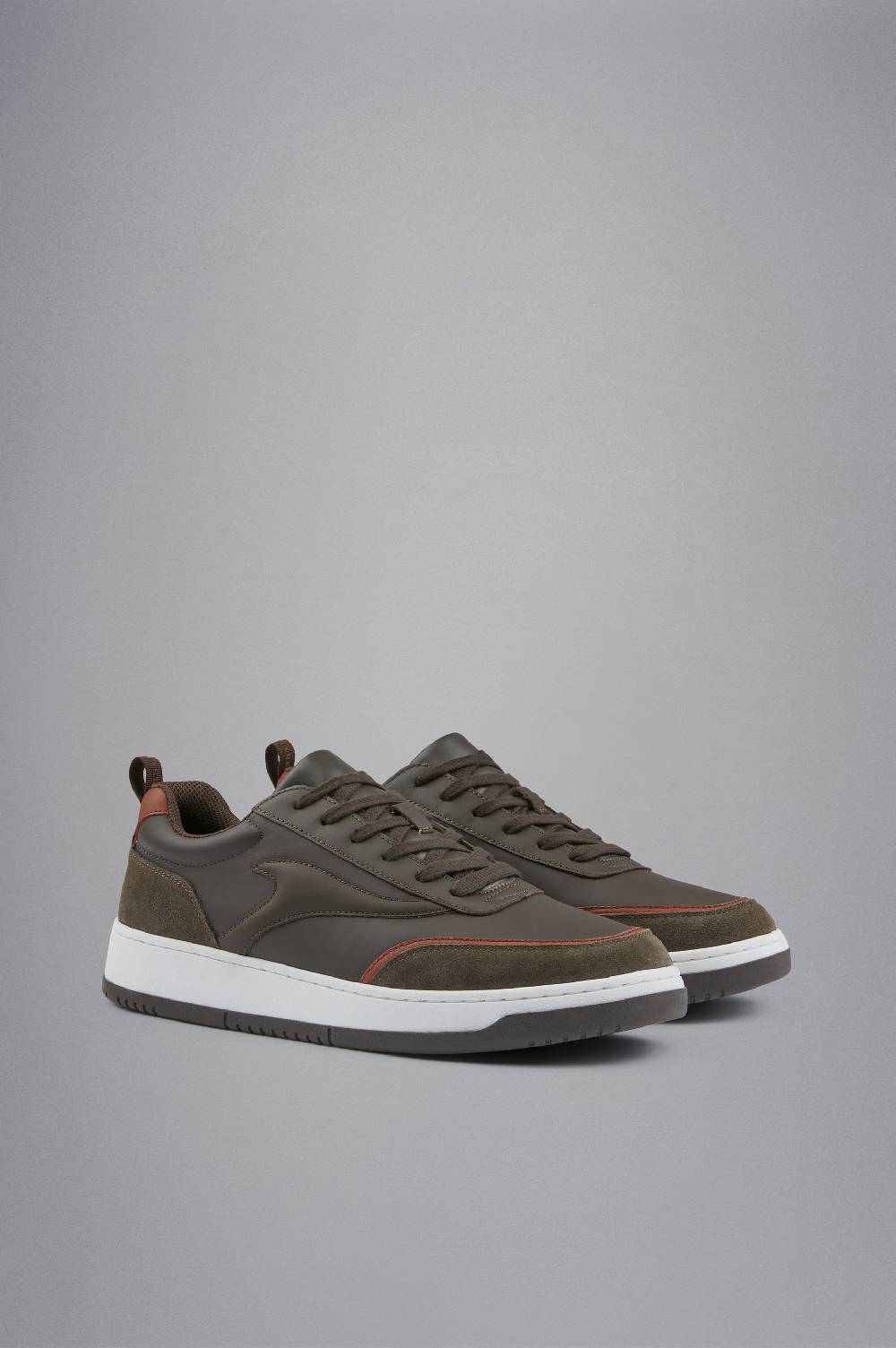 Paul & Shark Sneakers Club Fin In Pelle Paul & Shark