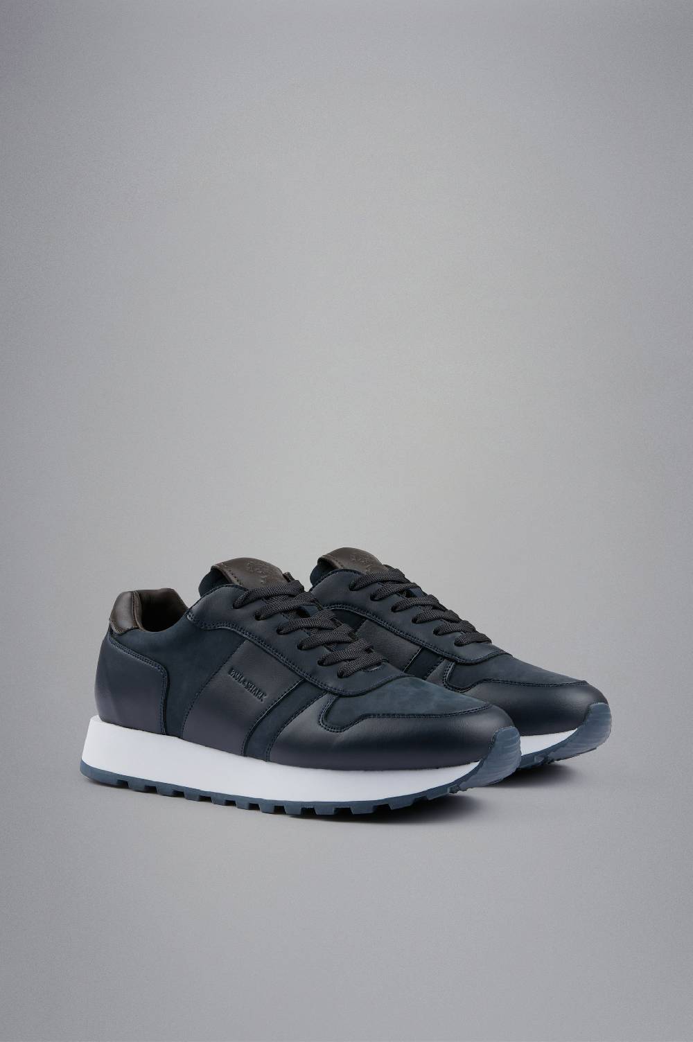 Paul & Shark Sneakers In Pelle E Suede Paul & Shark