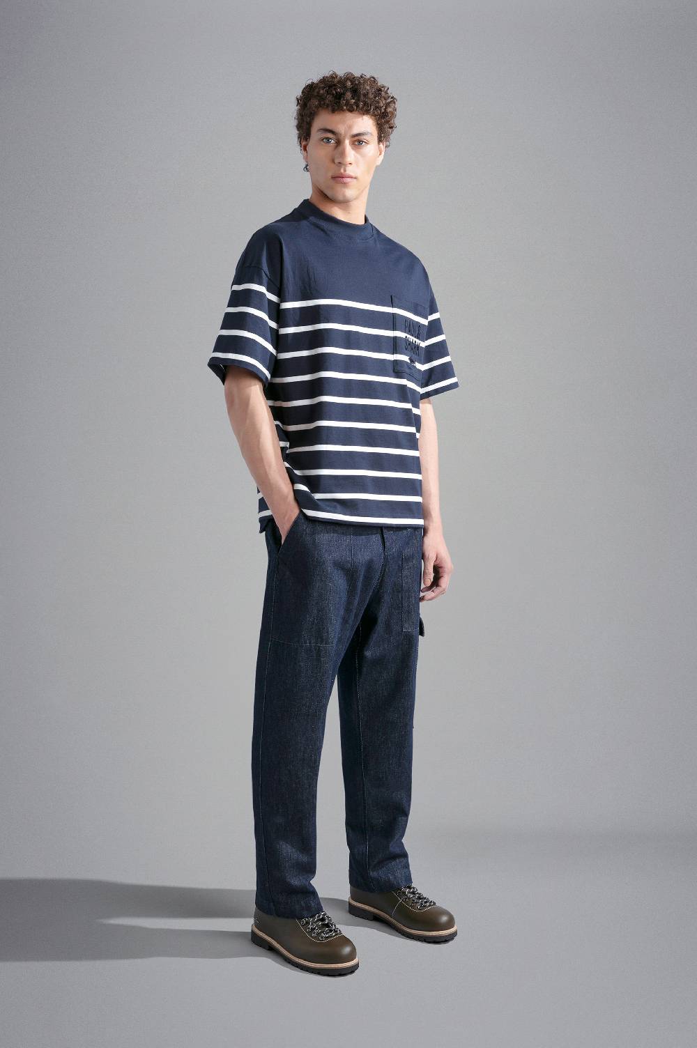 Paul & Shark T-shirt In Cotone Con Ricamo Paul & Shark