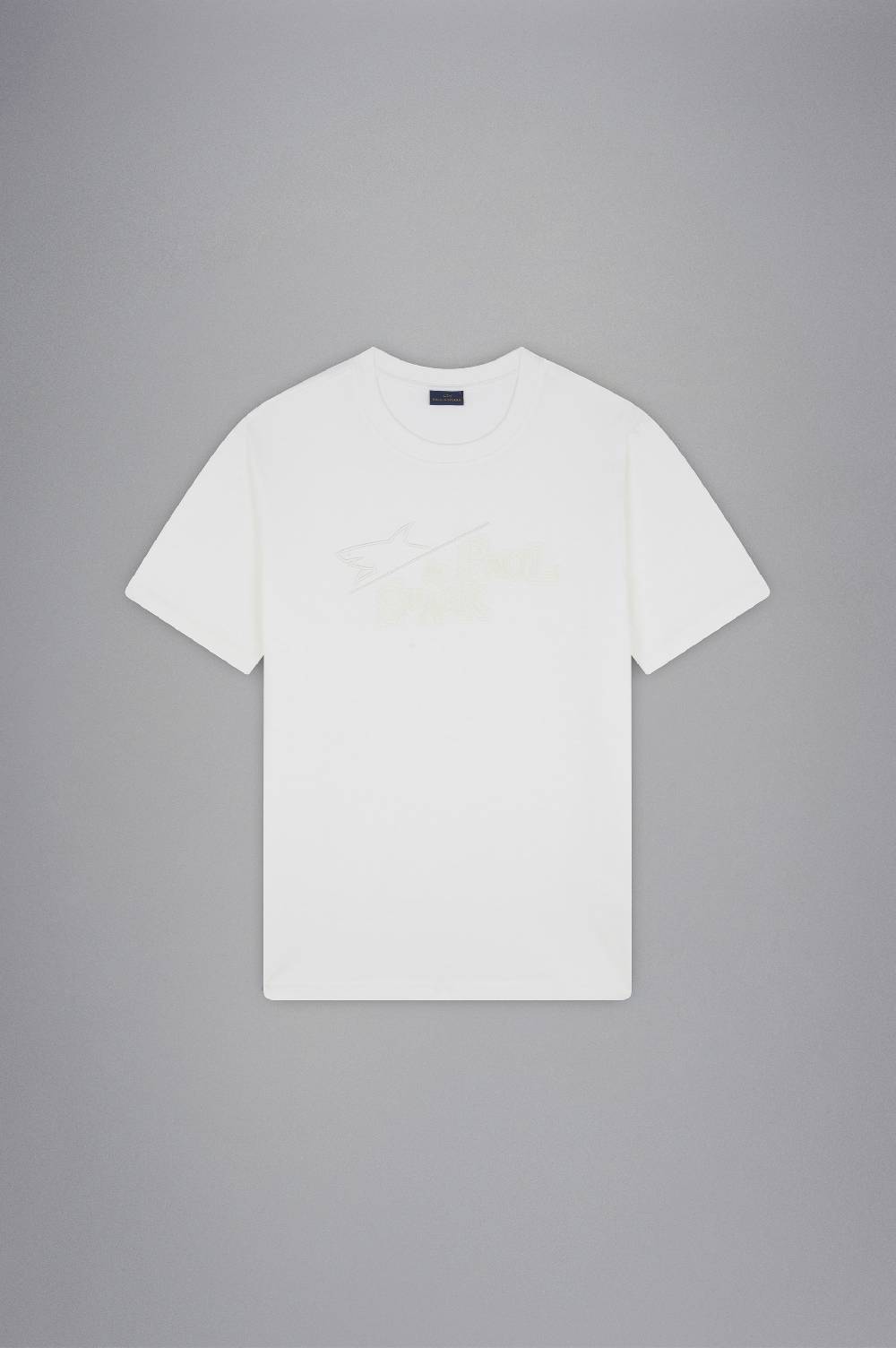 Paul & Shark T-shirt In Cotone Con Ricamo Paul & Shark
