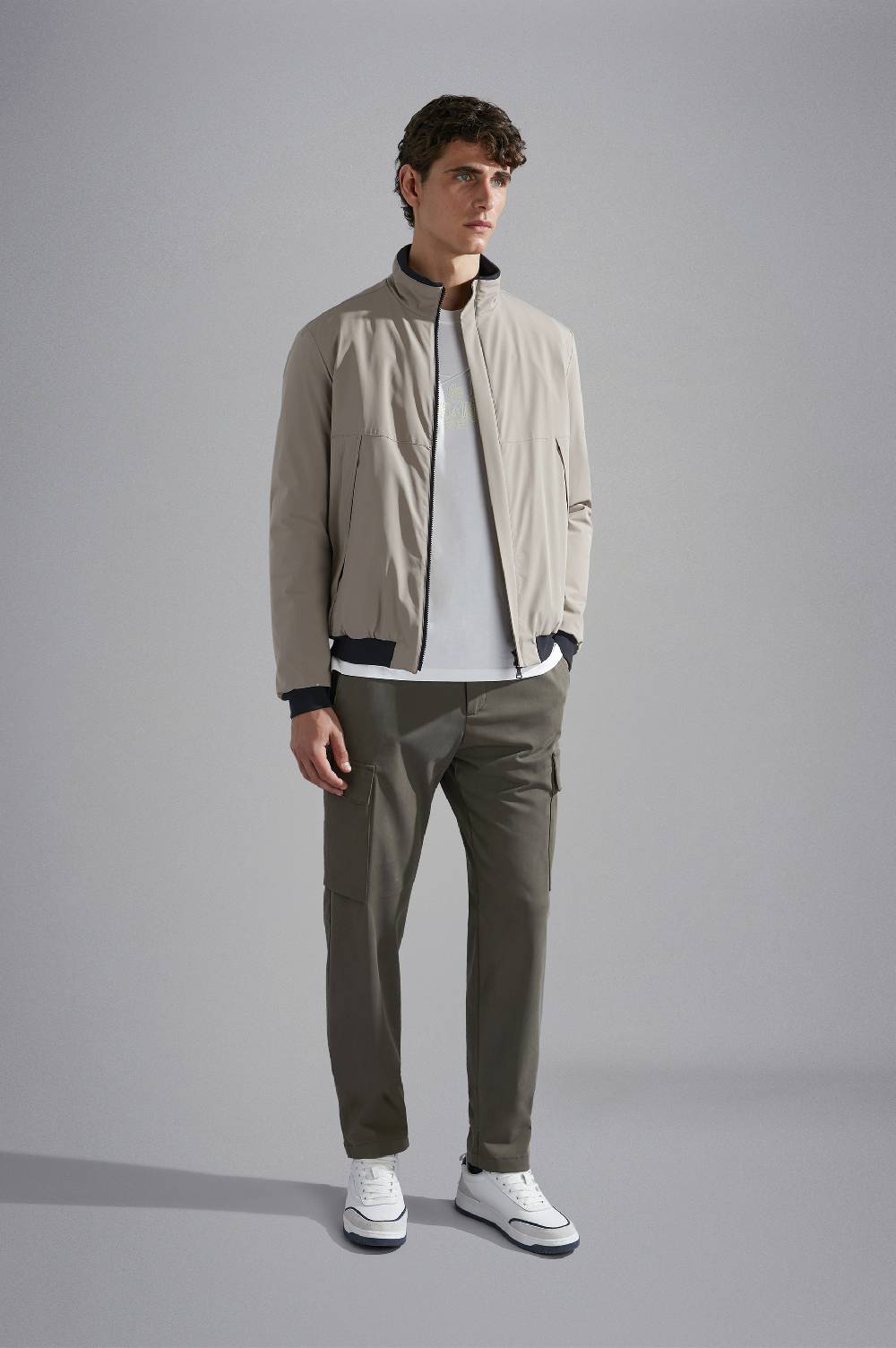 Paul & Shark T-shirt In Cotone Con Ricamo Paul & Shark