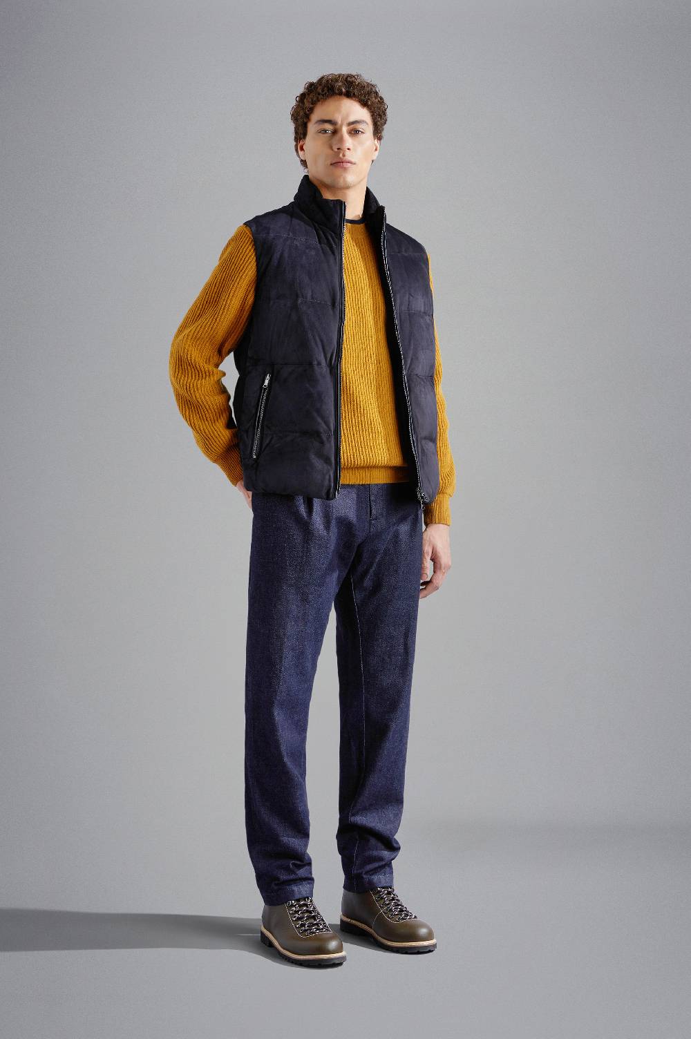 Paul & Shark T-shirt In Cotone E Seta Paul & Shark