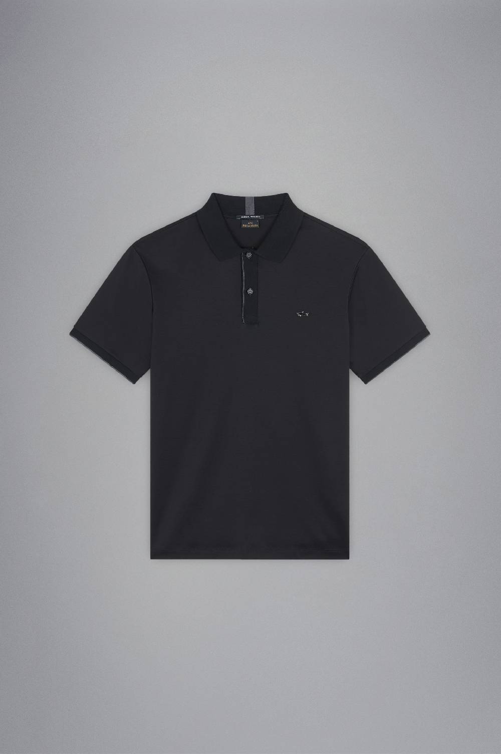Paul & Shark Polo In Cotone Aqua Interlock Paul & Shark