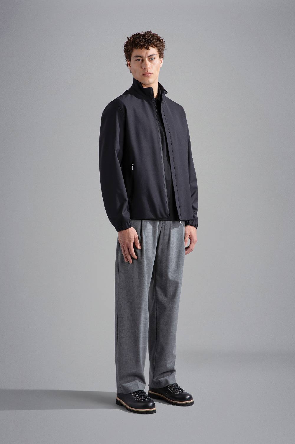 Paul & Shark Polo In Cotone Aqua Interlock Paul & Shark