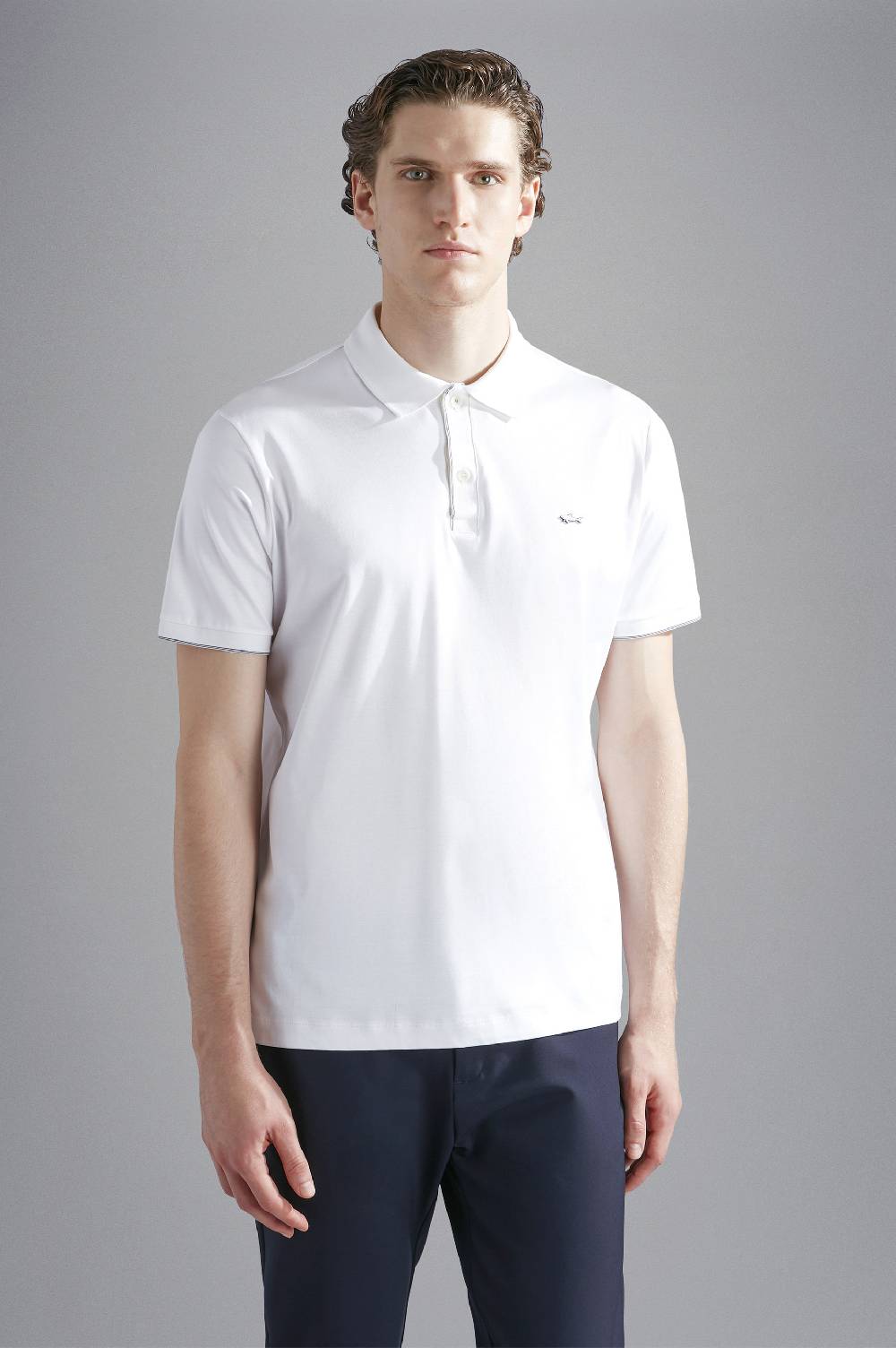 Paul & Shark Polo in cotone Aqua Interlock Paul & Shark