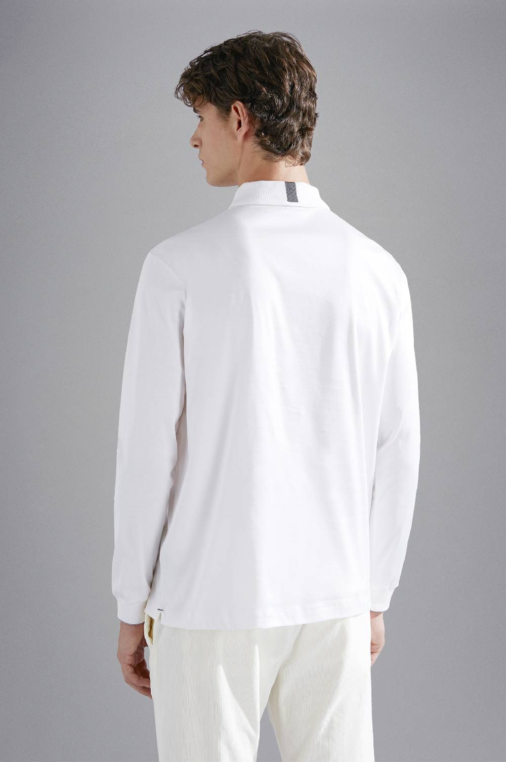 Paul & Shark Polo In Cotone Aqua Interlock Paul & Shark